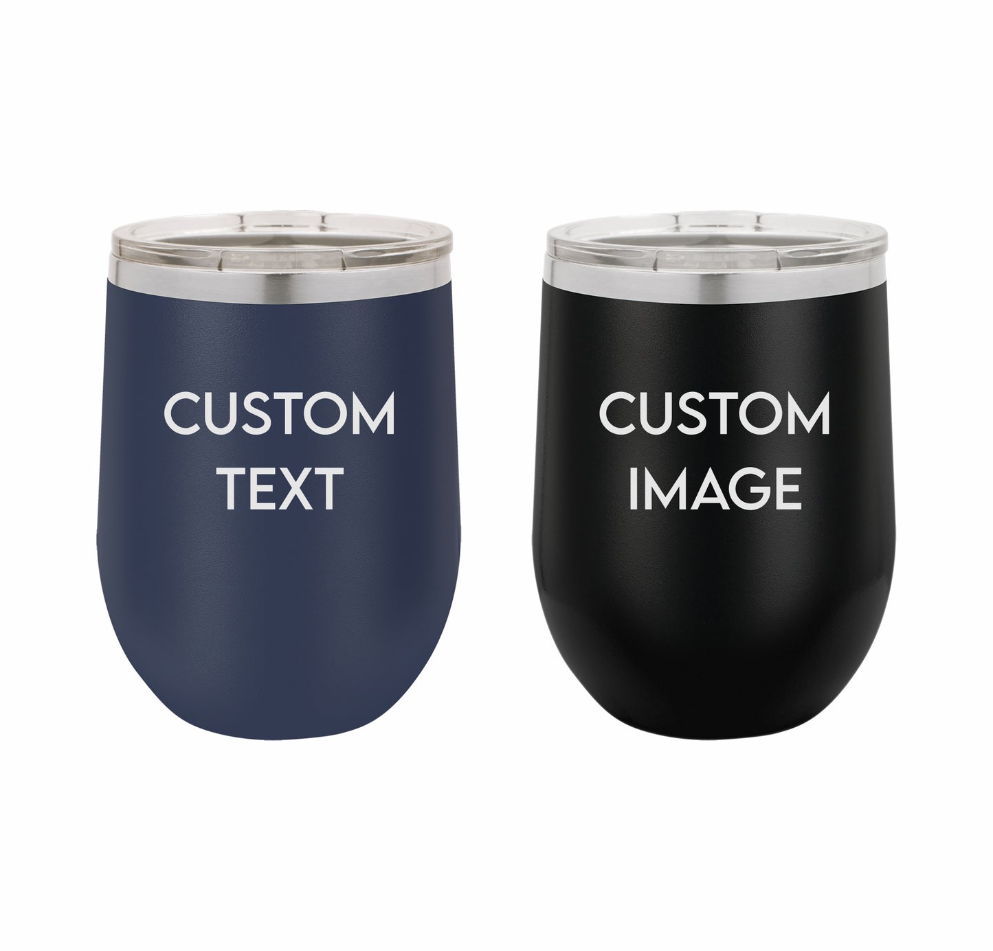 12 oz Wine Tumbler Custom