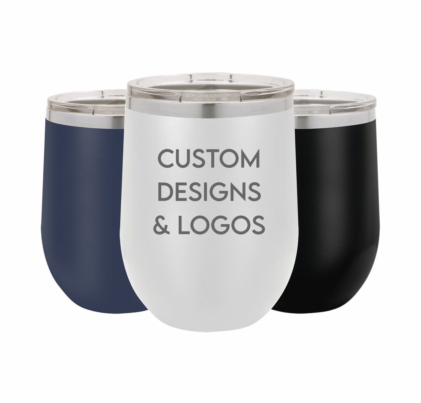 12 oz Wine Tumbler Custom