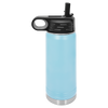 32 oz Personalized Firefighter Water Bottle – Custom City Maltese‑Cross Laser‑Engraved Tumbler | KC Cups