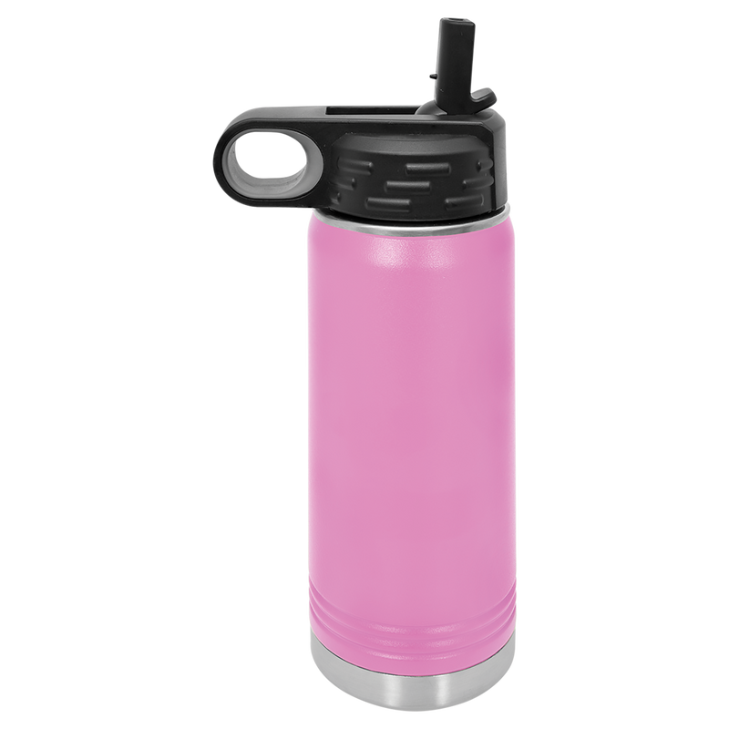 32 oz Personalized Firefighter Water Bottle – Custom City Maltese‑Cross Laser‑Engraved Tumbler | KC Cups