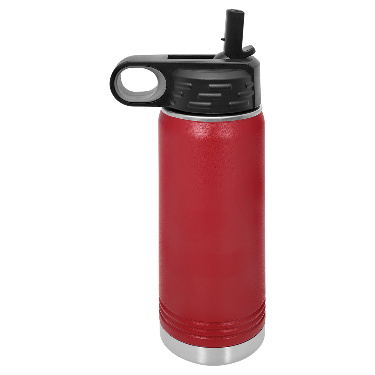 32 oz Personalized Firefighter Water Bottle – Custom City Maltese‑Cross Laser‑Engraved Tumbler | KC Cups
