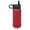 32 oz Personalized Firefighter Water Bottle – Custom City Maltese‑Cross Laser‑Engraved Tumbler | KC Cups