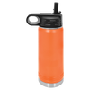 32 oz Personalized Firefighter Water Bottle – Custom City Maltese‑Cross Laser‑Engraved Tumbler | KC Cups