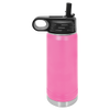 32 oz Personalized Firefighter Water Bottle – Custom City Maltese‑Cross Laser‑Engraved Tumbler | KC Cups