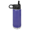 32 oz Personalized Firefighter Water Bottle – Custom City Maltese‑Cross Laser‑Engraved Tumbler | KC Cups