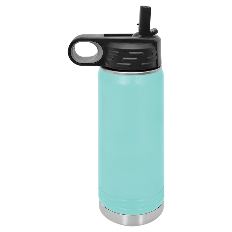 32 oz Personalized Firefighter Water Bottle – Custom City Maltese‑Cross Laser‑Engraved Tumbler | KC Cups