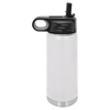 32 oz Personalized Firefighter Water Bottle – Custom City Maltese‑Cross Laser‑Engraved Tumbler | KC Cups