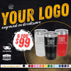 6 Packs of Custom Engraved Tumblers - Buy More Save More