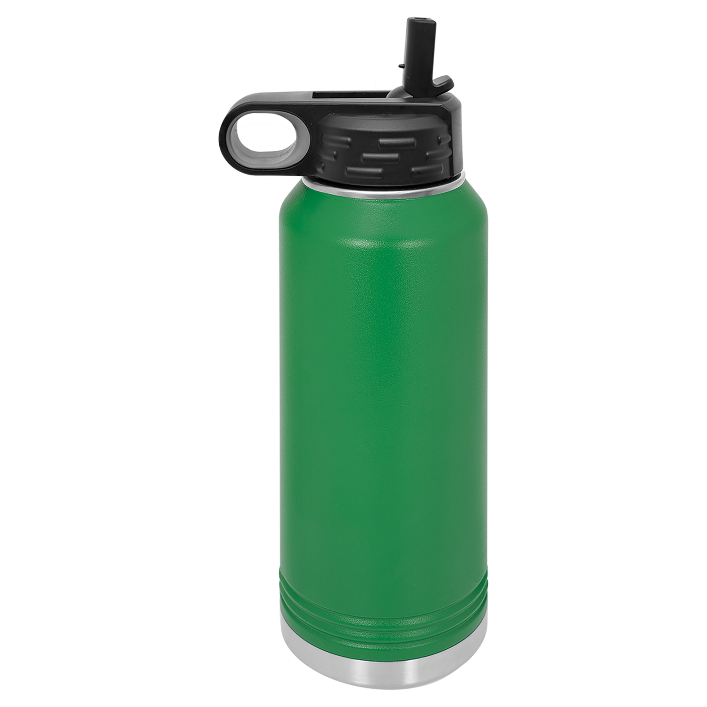 32 oz Personalized Firefighter Water Bottle – Custom City Maltese‑Cross Laser‑Engraved Tumbler | KC Cups