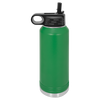 32 oz Personalized Firefighter Water Bottle – Custom City Maltese‑Cross Laser‑Engraved Tumbler | KC Cups