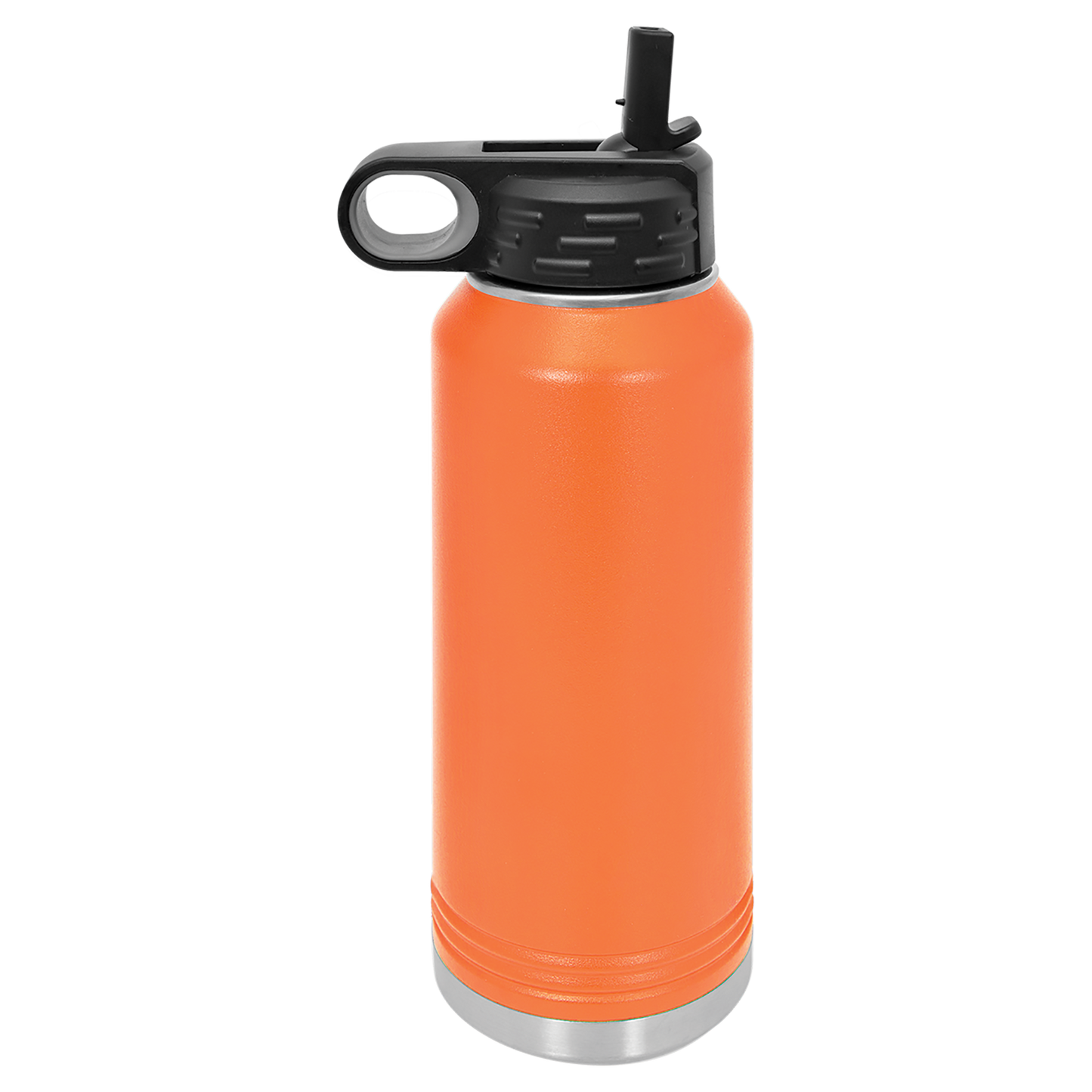 32 oz Personalized Firefighter Water Bottle – Custom City Maltese‑Cross Laser‑Engraved Tumbler | KC Cups