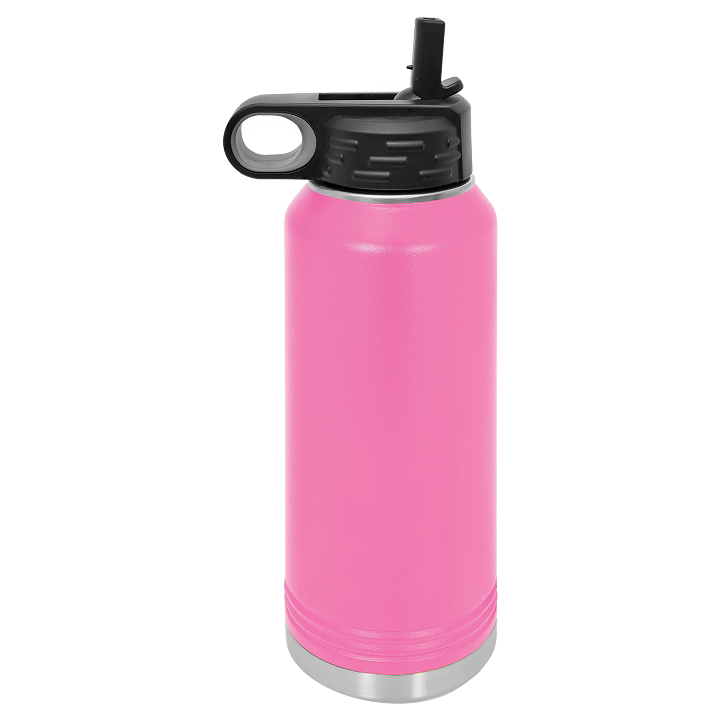 32 oz Personalized Firefighter Water Bottle – Custom City Maltese‑Cross Laser‑Engraved Tumbler | KC Cups