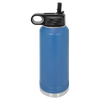 32 oz Personalized Firefighter Water Bottle – Custom City Maltese‑Cross Laser‑Engraved Tumbler | KC Cups