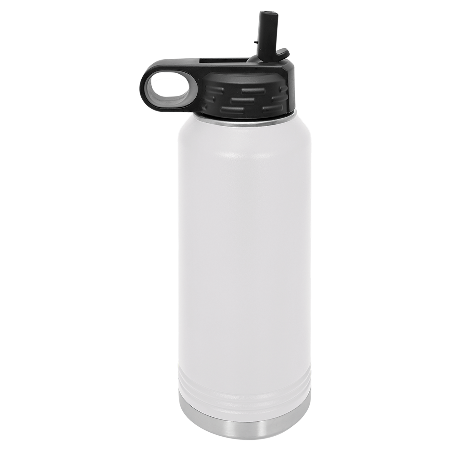 32 oz Personalized Firefighter Water Bottle – Custom City Maltese‑Cross Laser‑Engraved Tumbler | KC Cups