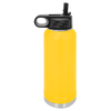 32 oz Personalized Firefighter Water Bottle – Custom City Maltese‑Cross Laser‑Engraved Tumbler | KC Cups