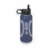 Baseball Stitches Water Bottle