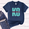 Let's Go Girls KC Soccer Unisex T-Shirt - Teal or Navy