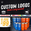 6 Packs of Custom Engraved Tumblers - Buy More Save More
