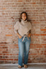Funnel Tie Sweatshirt