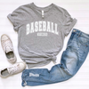 Baseball Vibes T-Shirts - Red, Black, Baby Blue, Royal Blue or Gray