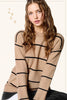 Brooke Striped Knit Sweater