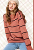 Brooke Striped Knit Sweater