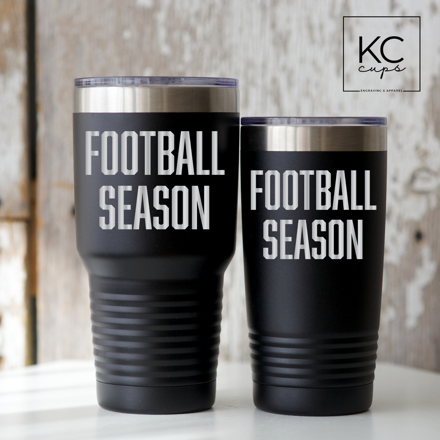 Football Season - 20 or 30 oz Polar Camel Tumbler