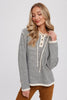 Hannah Striped Henley Sweater
