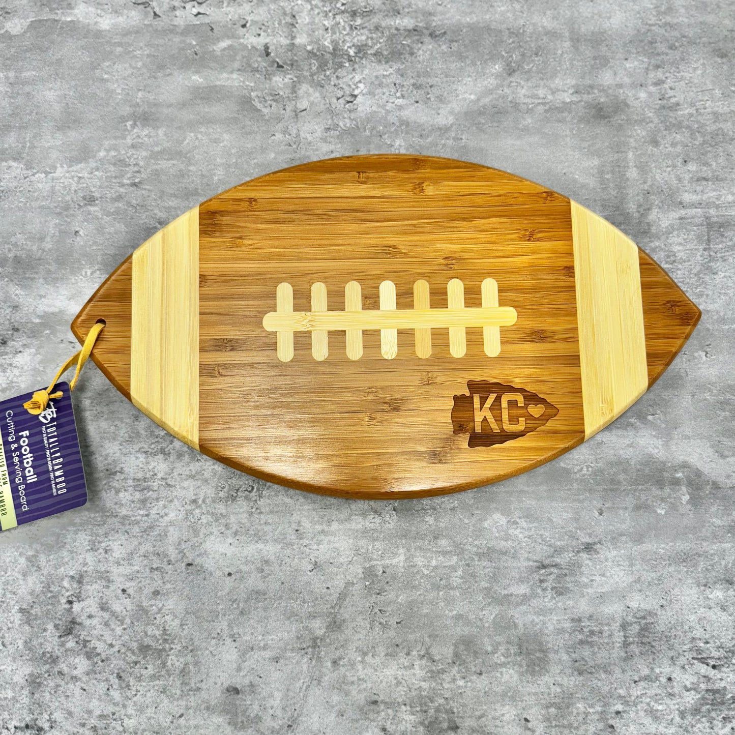 KC Football Board and Free KC Can Holder