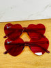 KC Red Heart Shaped Glasses - Teal KC