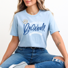 Kansas City Baseball Stitches Unisex T-Shirt - Royal, Baby Blue, or Gray