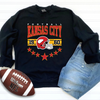 Kansas City Football Stars Sweatshirt - Black, Red and Grey Options