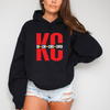 Split KC Champions Hooded Sweatshirt - Black
