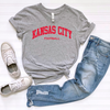 Kansas City Football Unisex T-Shirt - Black, Red or Grey Options