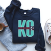 Let's Go Girls KC Soccer Unisex Sweatshirt - Navy