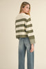 Olivia Striped Knit Sweater