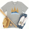 Kansas City Baseball World Tour Unisex T-Shirt - Royal Blue or Gray