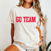 Go Team Kansas City Football- Ivory Comfort Colors T-Shirt