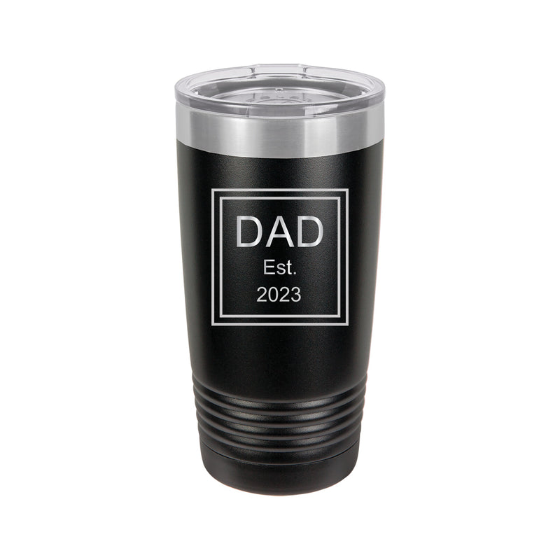 Dad Established Tumbler