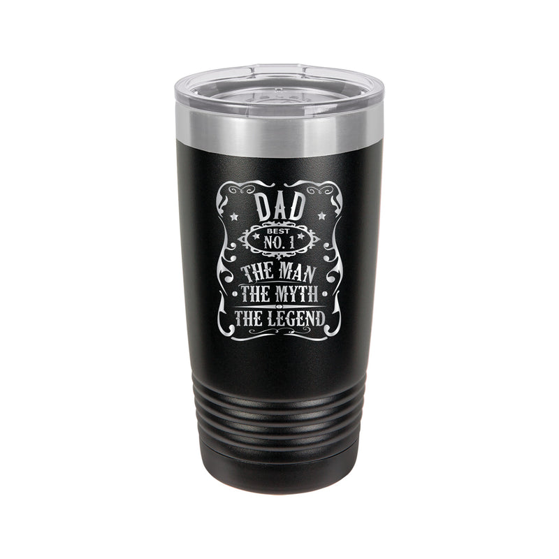 Dad The Man The Myth Tumbler