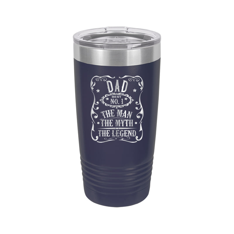 Dad The Man The Myth Tumbler