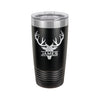 Deer Monogram Personalized Tumbler