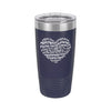 Mom Heart Tumbler