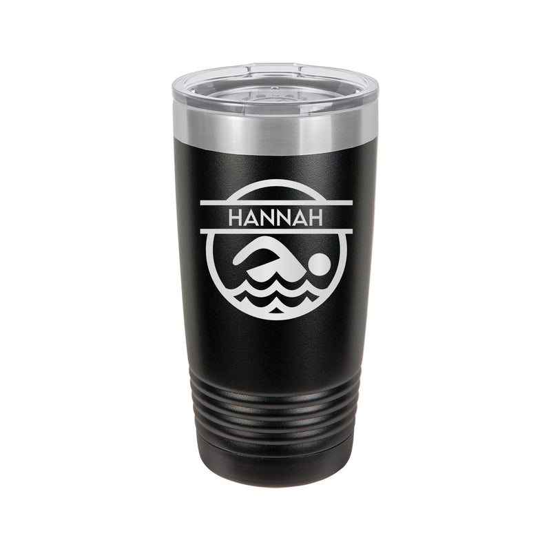 Swim Coach or Player Tumbler