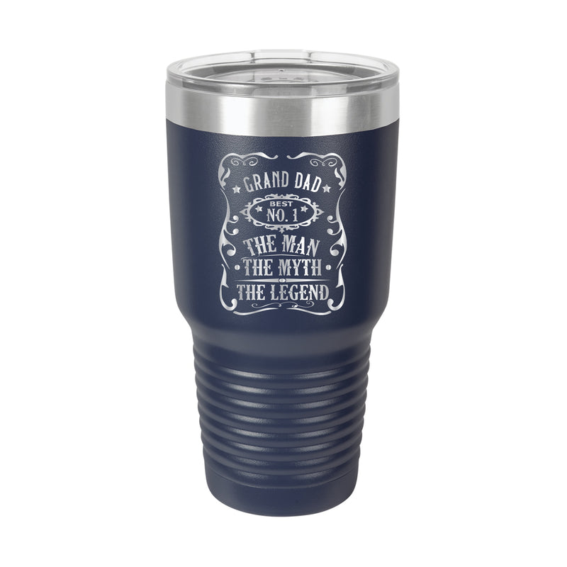 Grand Dad The Man The Myth Tumbler