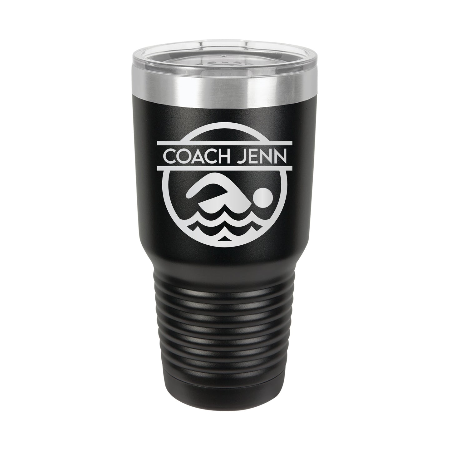 Swim Coach or Player Tumbler