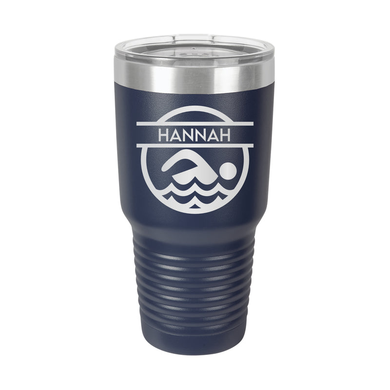 Swim Coach or Player Tumbler