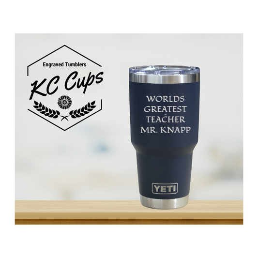 30 oz Yeti Tumbler