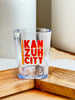 Kansas City Football Shot Glasses - 2 oz Acrylic Square Shot Glasses