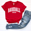 Baseball Vibes T-Shirts - Red, Black, Baby Blue, Royal Blue or Gray